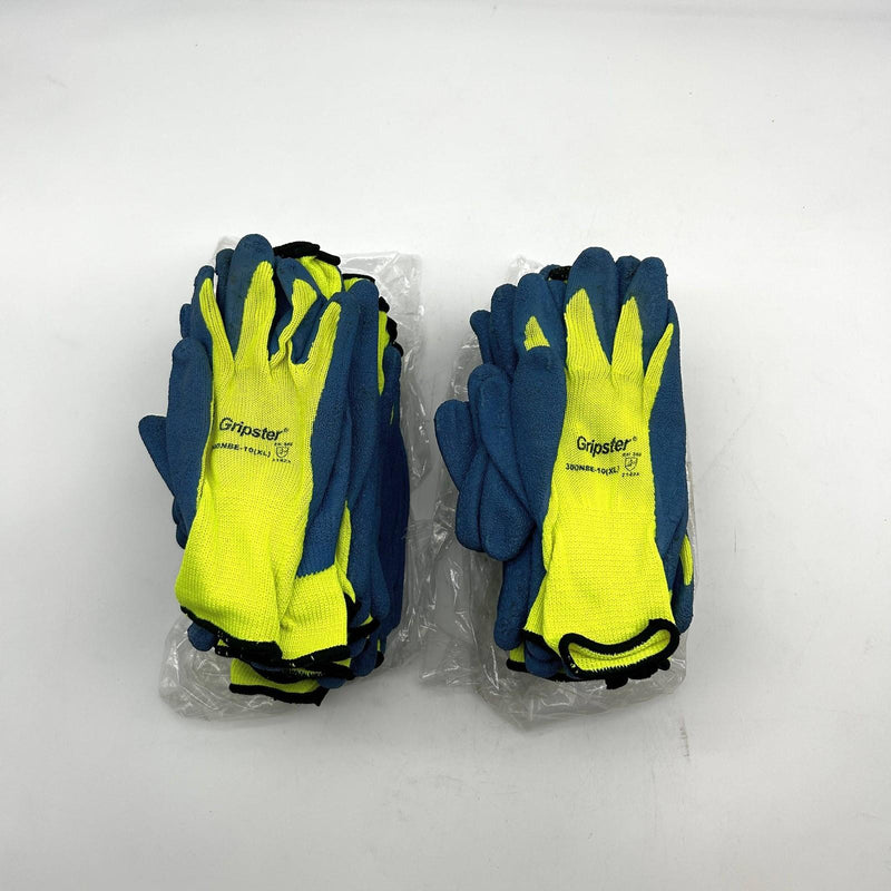 Global Glove Gripster 300NBE Cut Resistant Gloves 10/XL High Visibility 24 Pairs 10