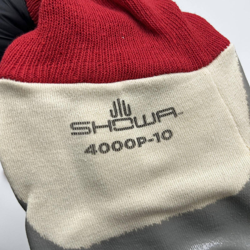 Showa 4000P Cut and Oil Resistant Gloves Size 10 Large Nitrile Palm 12 Pairs 3