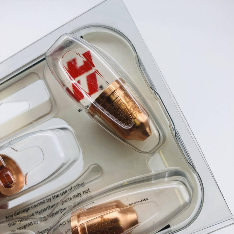 Hypertherm 220819 Torch Nozzle Plasma Cutting for Duramax RT 65A Standard 5pk 5