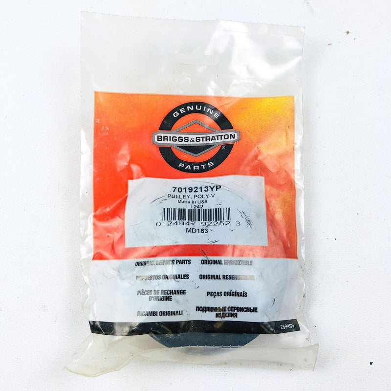 Briggs and Stratton 7019213YP Pulley Poly-Vee Belt OEM NOS Sealed USA Made 2