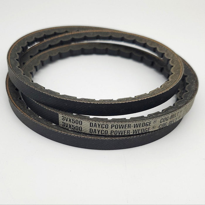 Dayco 3VX500 Cogged Belt Power Wedge 3/8" Width 50" Length V-Belt 1