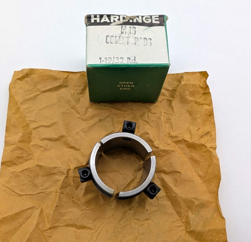 Hardinge M16 1-19/32" Round Smooth Collet Pads 3-Segment for M-Series Collet