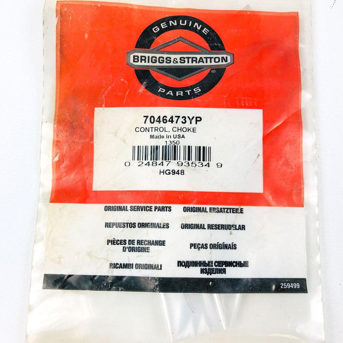 Briggs and Stratton 7046473YP Choke Control OEM NOS USA Made Sealed For Snapper 3