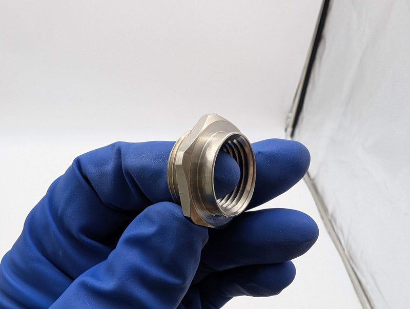 Hummel M25 X 1.5 to 1/2" NPT Thread Adapters 1.171.2512.50 w/ O-Ring Pack of 5 2