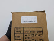 J Flow JFS-310N Limit Switch Box 2 SPDT Switches 1/2" NPT 16A 1/2HP 250VAC 7