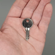 10x Ilco 1069C Key Blanks National Cabinet Lock Nickel Plated NOS 2