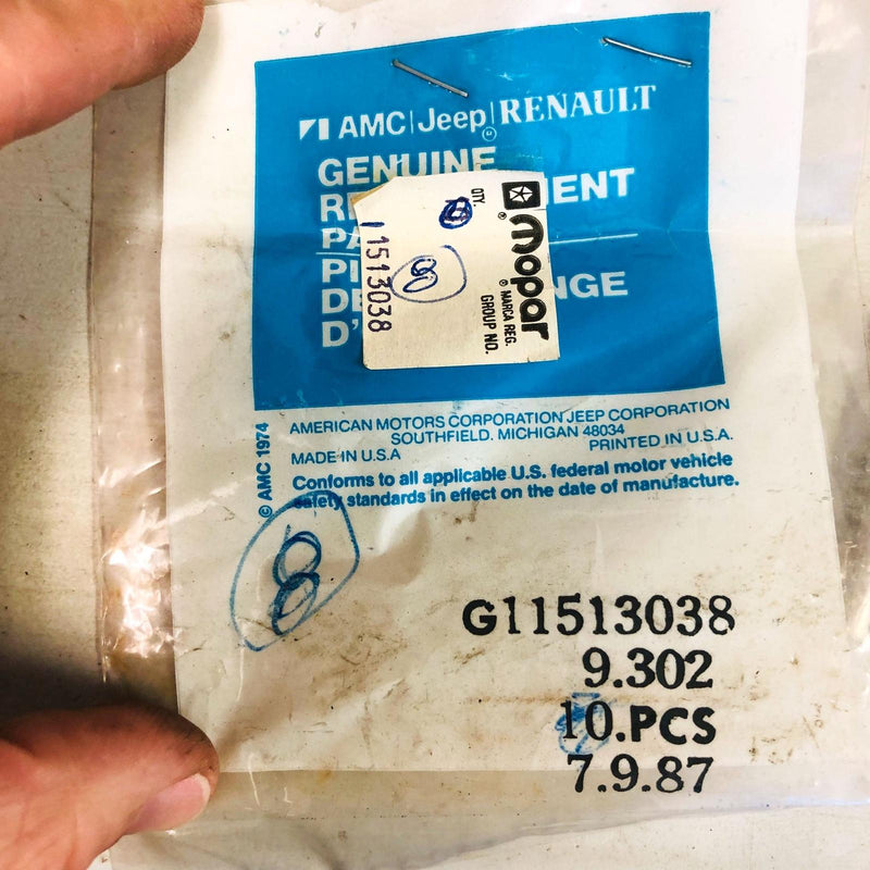 AMC Jeep G11513038 Roll Pin OEM New Old Stock NOS Loose Mopar 11513038 2