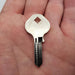 10x Ilco 1092D / M12 Key Blanks For Master Lock 150K Nickel Plate Over Brass NOS 2