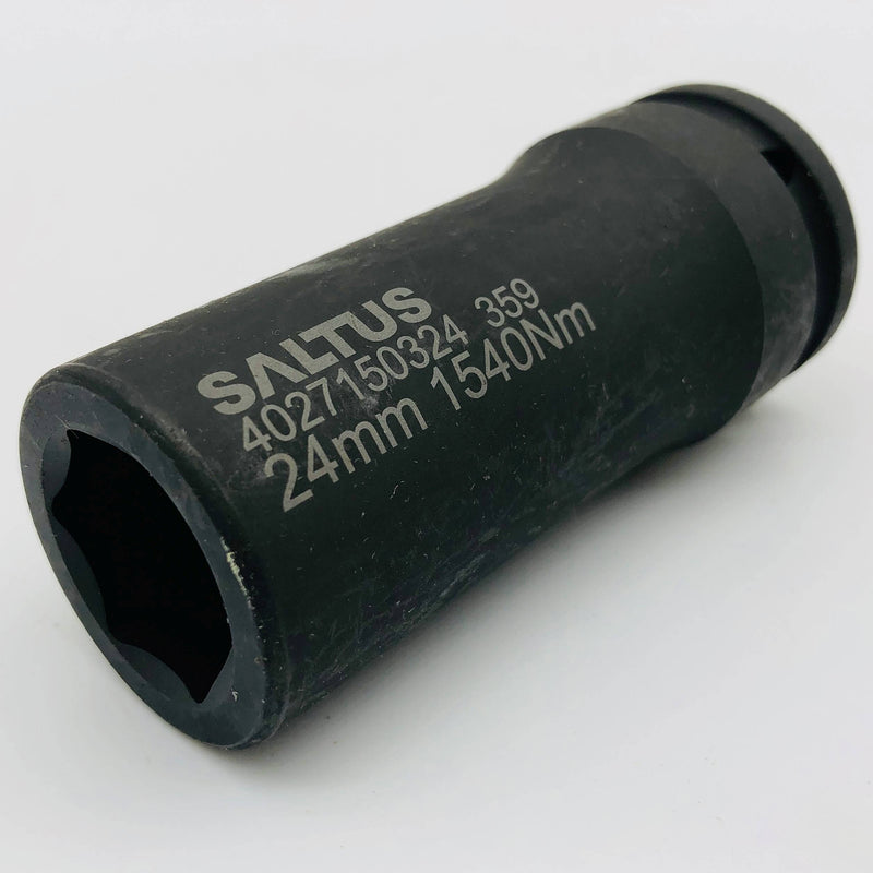 Atlas Copco 24MM Socket 3/4" Square Drive Hex 100mm Length Saltus 4027150324 359 1