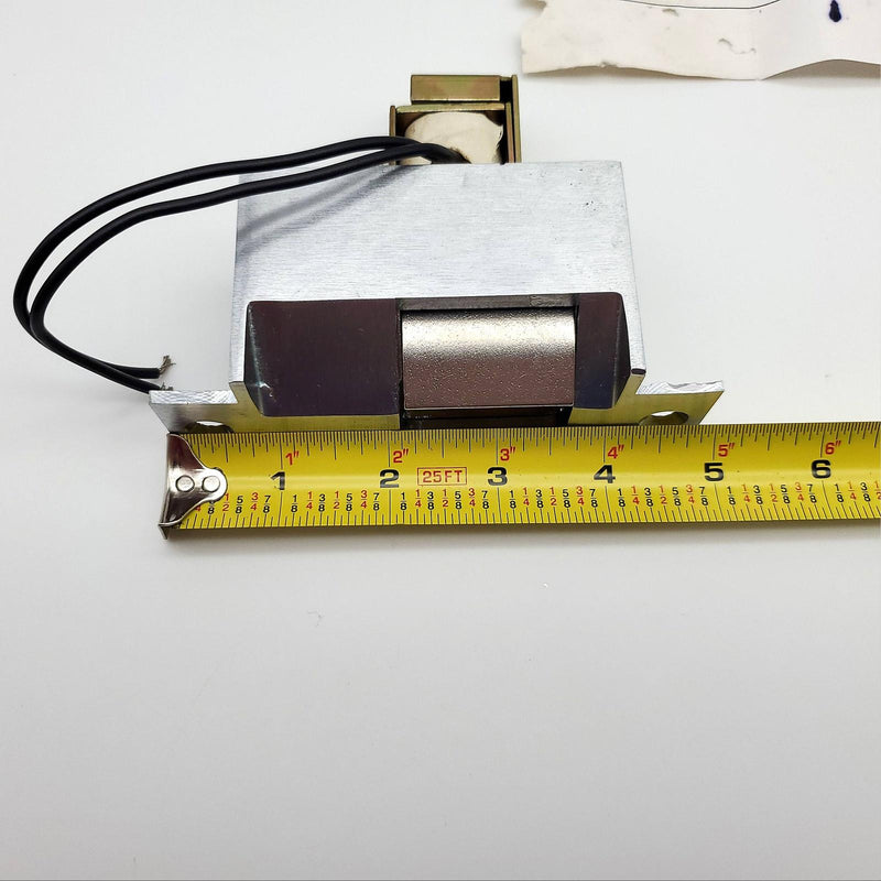 Precision Electric Strike 1639-32 B Satin Chrome LHRB 4-7/8" L x 1-1/8" W USA 8