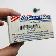 WTC 2037570 Woodruff Keyseat Cutter CT STR 1212G 1-1/2in Dia x 3/8 Wid 30035 2