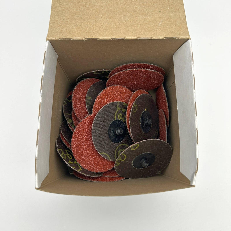 3M Roloc 11108 Disc 3in TR 963G 24 Grit Very Course Quick Change Ceramic 32pk 8