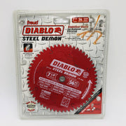 Diablo D0756F Circular Saw Blade 7-1/4" w/ 5/8" Arbor 56T Fine Cuts Thin Ferrous 9