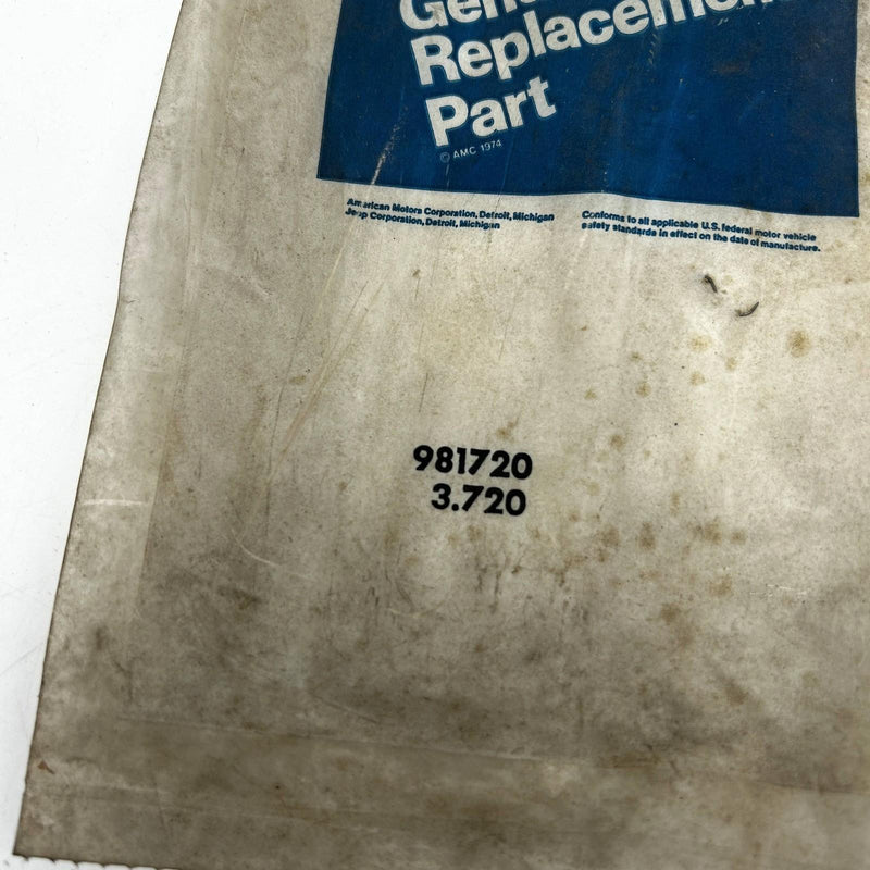 AMC Jeep 981720 Base for Front Fender Side Lamp OEM NOS 1974 10-20-40 Open 2