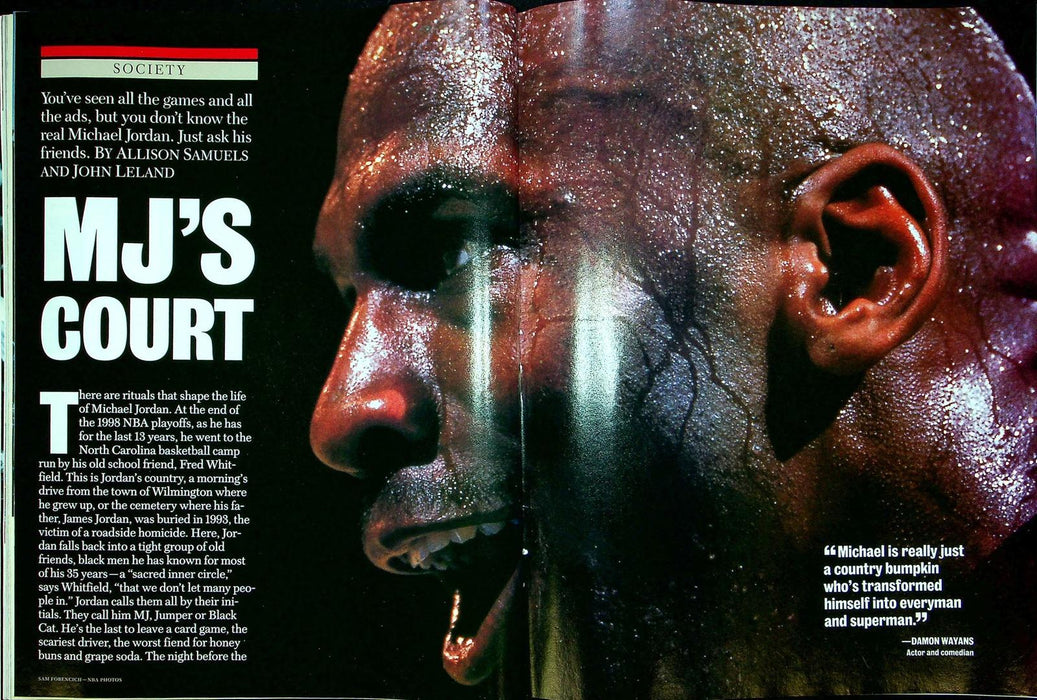 Newsweek Magazine January 25 1999 Michael Jordan NBA Basketball Clinton Trial 4