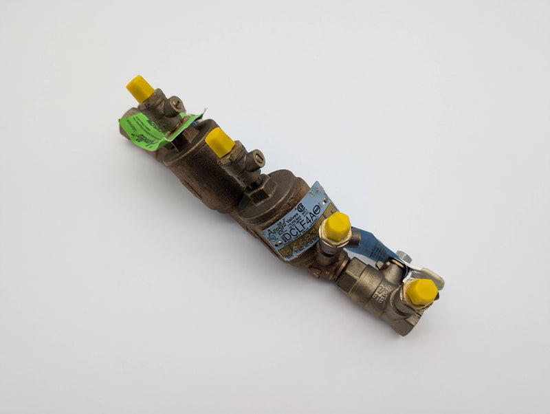Apollo DCLF4A 1/2" Double Check Valve Backflow Preventer 11" OAL 3