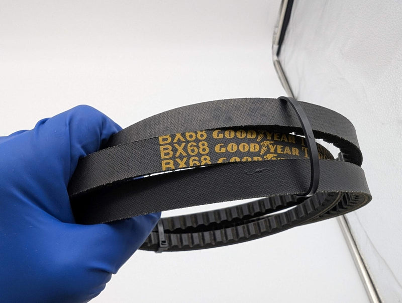 Goodyear BX68 Notched Belt 5/8" Width 71" Length 13/32" Thick Torque Flex 2