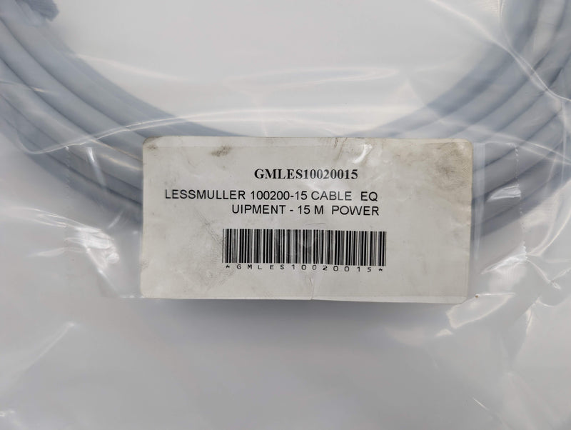 Lessmuller 100200-15 Power Cable Assembly 15 Meter for WeldEye XD2 System