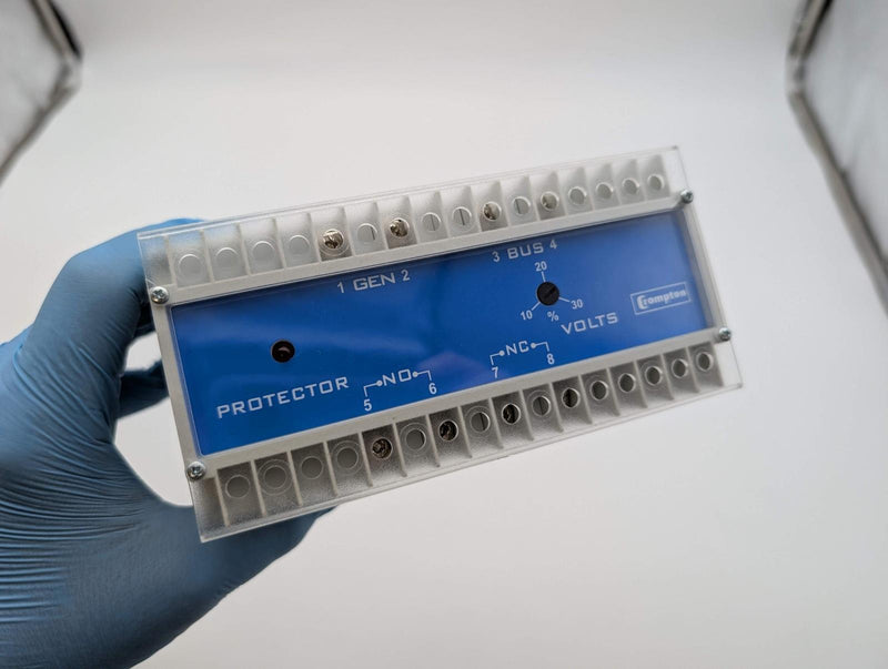 Crompton 256-PLLU-SCBX-C6 Synchro Check Relay 400VAC 60Hz for Electrical Systems