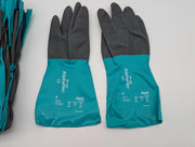 Ansell 58-430 Chemical Resistant Gloves Size Large Nitrile 12" Length 12 Pairs 2