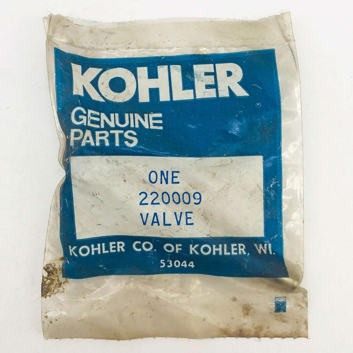 Kohler 220009 Valve OEM New Old Stock NOS Superseded to 220009-S Sealed 1