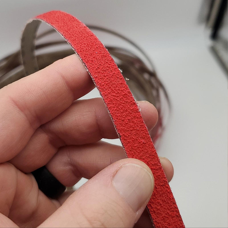 1/2" x 44" Sanding Belts 60 Grit VSM XK870X Ceramic Grain Pack of 20 2