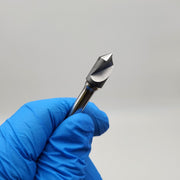 Cleveland C46331 Countersink Single Flute 3/8" Diam 1/4" Shank Solid Carbide 2