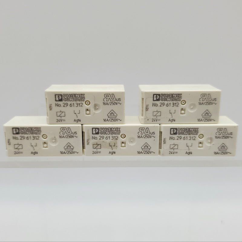 Phoenix Contact 2961312 Relays REL-MR- 24DC/21HC Plug-in Power Relay Pack of 5 1