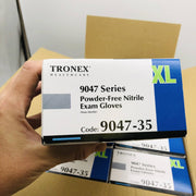 Tronex 9047-35 Disposable Gloves Nitrile Extra Large XL Black PF Case of 1000 4