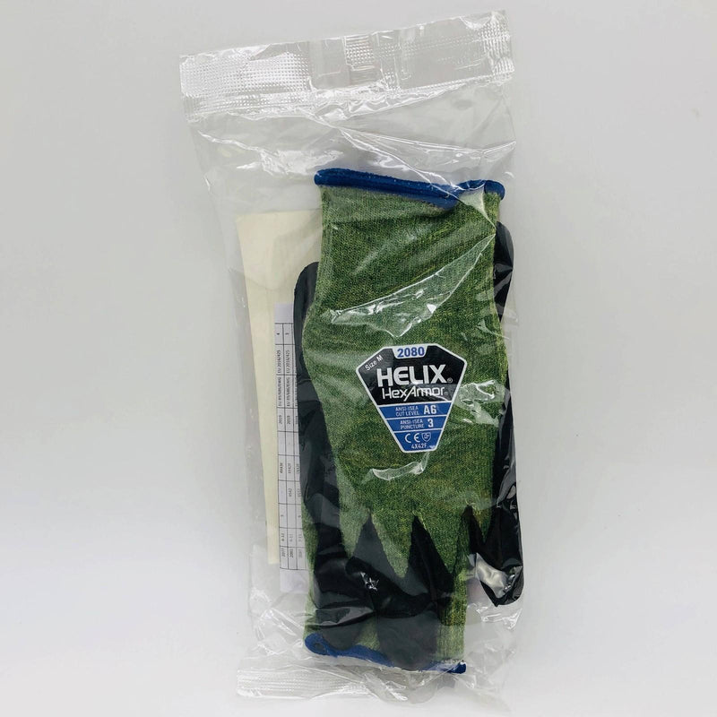 HexArmor 2080 Work Glove Size Medium Helix Foam Nitrile Cut Resistant 1 Pair 1