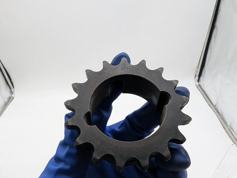 Martin 40BTB17H 1210 Roller Chain Sprocket 1210 Bore 17 Teeth 1/" Pitch 3