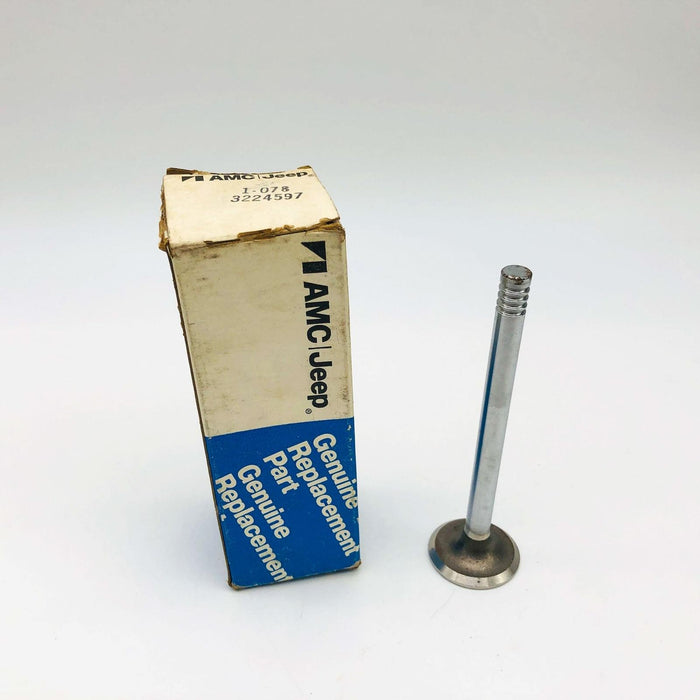 AMC Jeep 3224597 Exhaust Valve OEM NOS 1975 Standard 304 Open