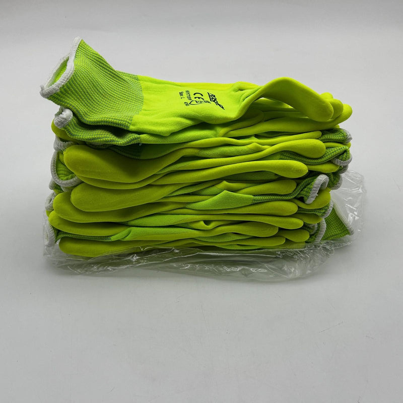 PIP PosiGrip HVY715YNF Cut Resistant Gloves Large Hi-Vis 15 Gauge Yellow 12 Pair 7