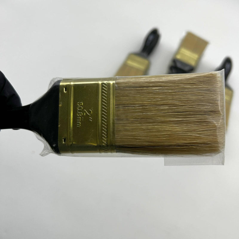 Osborn 70070 Varnish Brush 2in Wide 9/16in Thick 2-3/4in Trim White Bristle 12pk 4