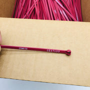 Panduit BT4S-M2-PRT Cable Tie Metal-Barb 15.1L Standard Nylon Red Custom Pk1000 3