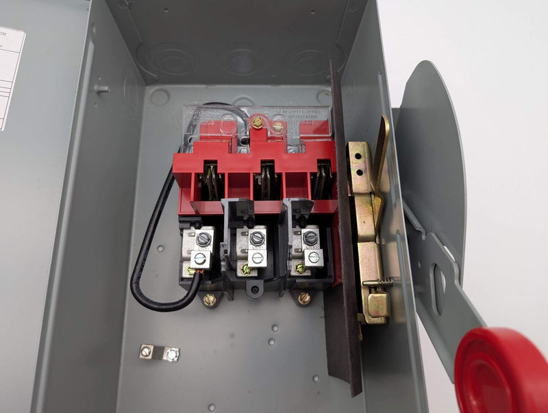 Eaton DH262UGK 2-Pole Non-Fusible Safety Switch 60A 600V 15.8" H 7.75" W 5.25" D