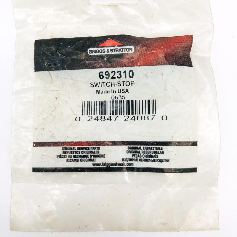 Briggs and Stratton 692310 Stop Switch OEM NOS Sealed Replaces 396847 5