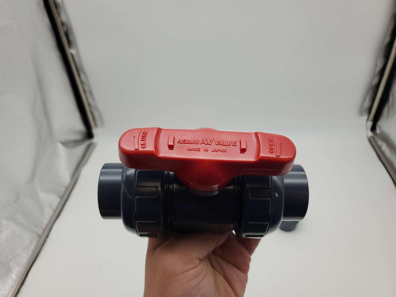 Asahi 1601010 1" Ball Valve Type 21 PVC EPDM Seals 150 PSI 4