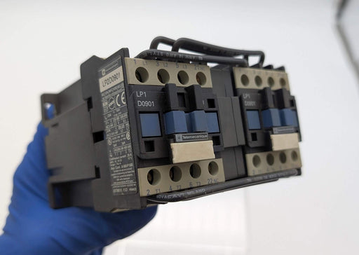 Telemecanique LP2-D0901-BD 3 Pole Reversing Contactor 9A 24VDC 1NC Auxiliary 1