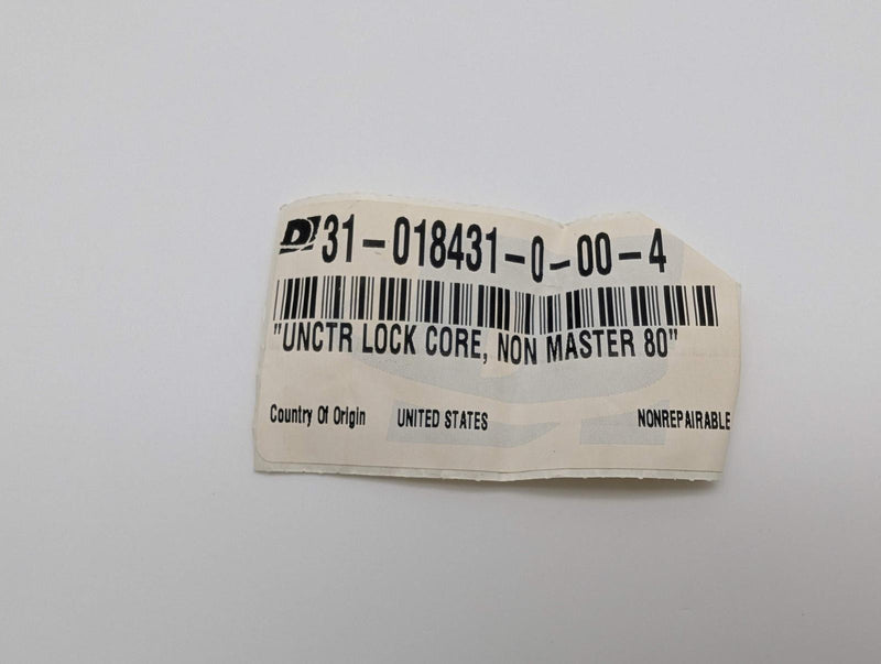 Diebold 31-018431 Undercounter Lock Core Kit w Bolt & 2 Keys Keyed 8004 5