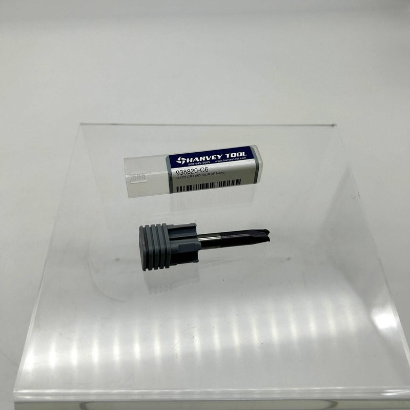 Harvey Tool 938820-C6 End Mill .312 Diameter 2.50 OAL Corner Radius Hard Mill 3X 11