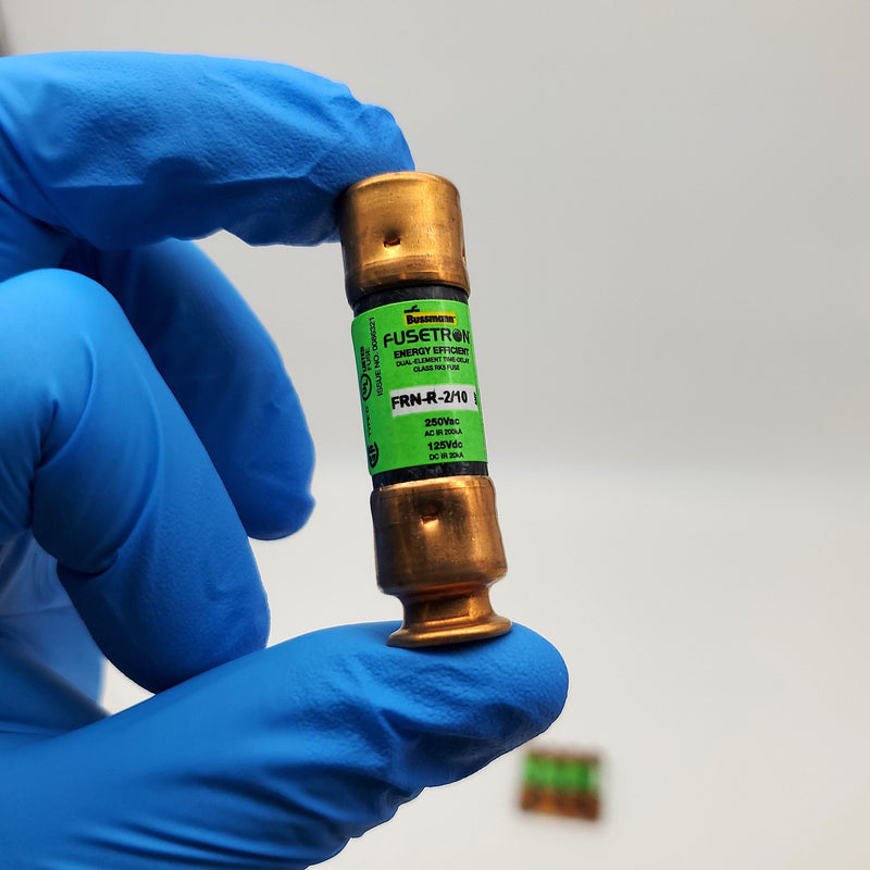 Bussmann FRN-R-2/10 Fuses 0.2A 250V Time Delay Dual Element Pack of 5 2