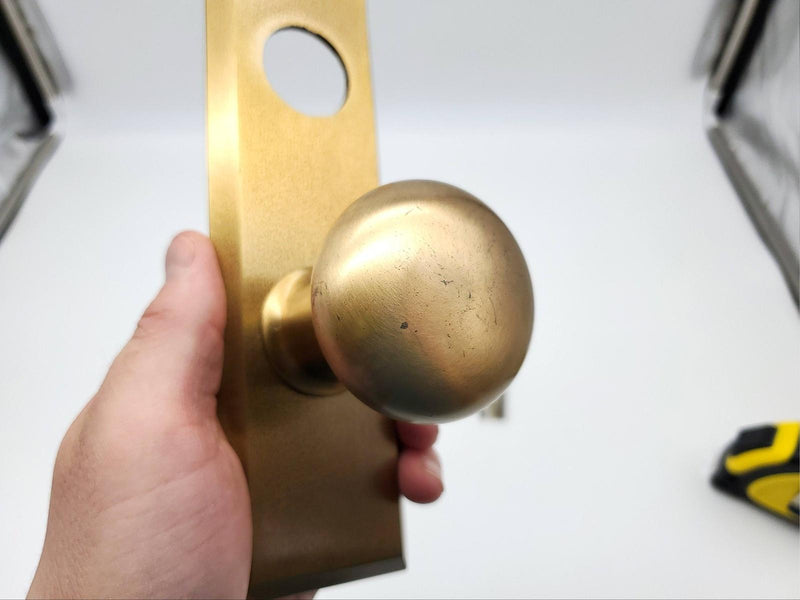 Von Duprin Door Knob & Plate 2590 Satin Bronze 44 & 88 Rim & Mortise Devices 2