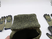 Showa Ansi A7 Cut Resistant Work Gloves Medium 13 Gauge Aramid & Steel 3 Pairs 5