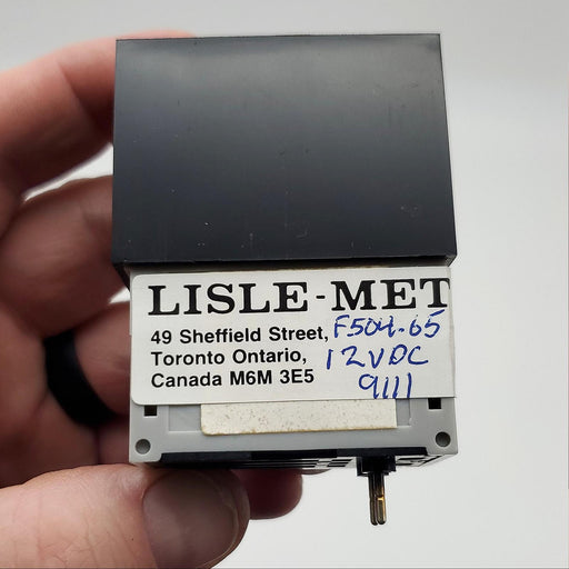 Lisle Metrix F504-65 Frequency Counter 6 Digit 12VDC Panel Mount Used 2