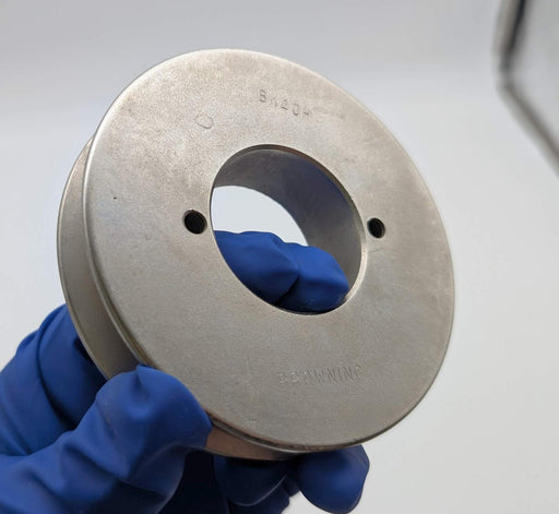 Browning BK40H Single Groove Sheave 3/8" to 1-1/2" Bore 3.95" OD V-Belt Pulley 1