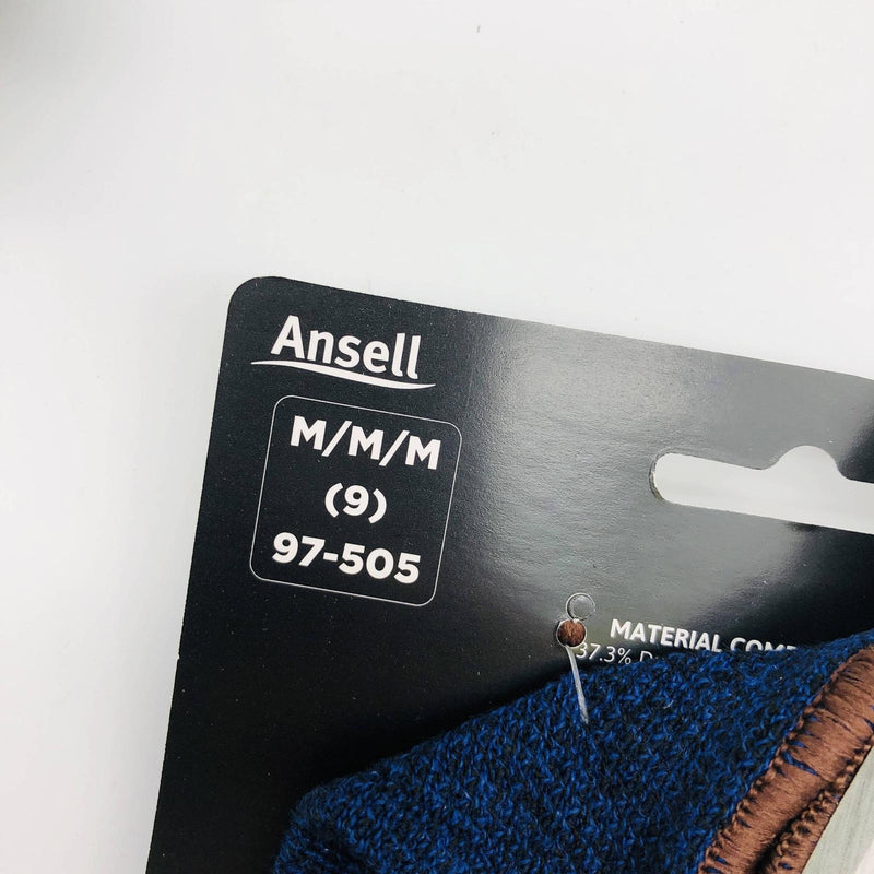 Ansell 97-505 Cut Resistant Work Glove Sz Medium 9 Nitrile Foam Palm 4 Pairs 2