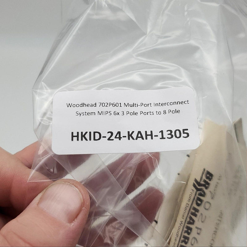 Woodhead 702P601 Multi-Port Interconnect System MIPS 6x 3 Pole Ports to 8 Pole 6