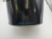 5 Gallon Black Steel Pail Open Head w/ Handle 13-1/2" Tall 11-1/2" Diameter 3