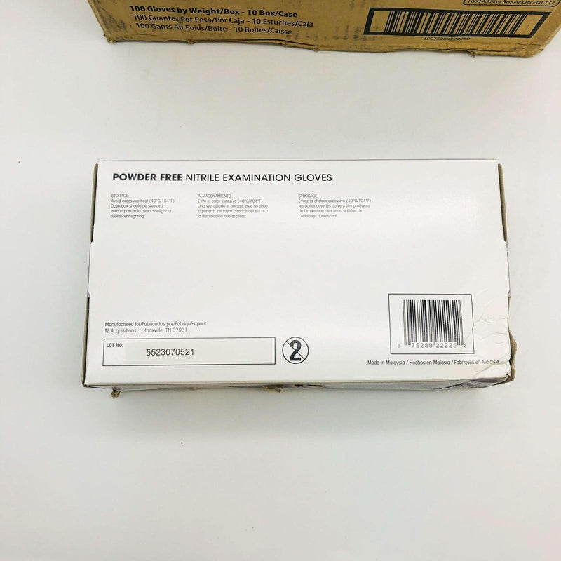 ProWorks Polar Nite GL-N133FX Nitrile Gloves XLG PF 4 Mil White Case 10/100 DMGD 4